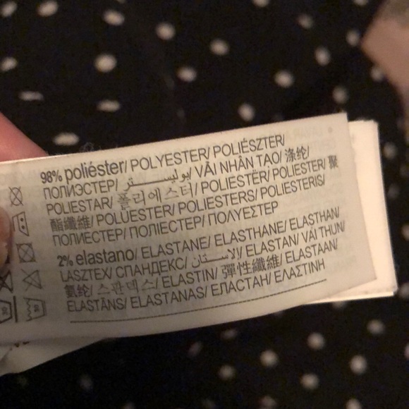 Polka dot black jumpsuit/ romper - Picture 5 of 5